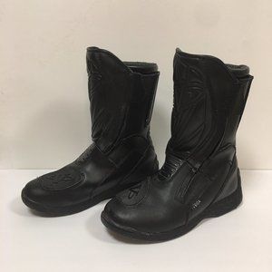 Vega MOTORCYCLE STREET TOURING BOOTS Leather Sz 7